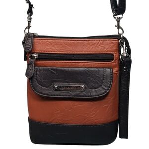 Stone Mountain Black/Brown 3-Way Convertible Crossbody Mini
